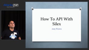 How To Build API's With Silex - Minitalk