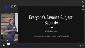 Everyone’s Favorite Subject: Security